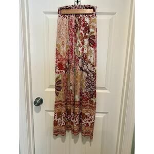 Anthropologie Flowy Maxi Skirt